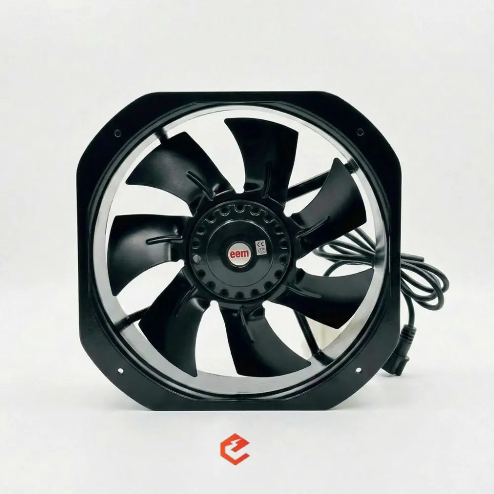 Axial flow fan for industrial ventilation and cooling